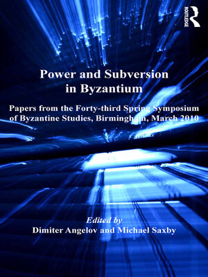 cover image of Power and Subversion in Byzantium